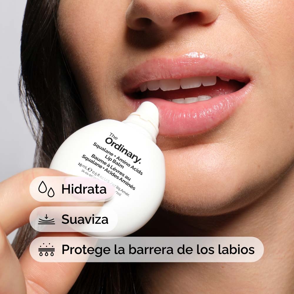 SQUALANE + AMINO ACIDS LIP BALM 15ML (B&Aacute;LSAMO LABIAL CON ESCUALENO Y AMINO&Aacute;CIDOS)